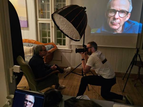 Portrett med ett&nbsp;lys